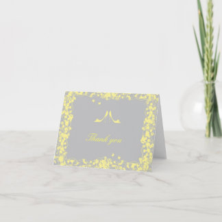 Light Yellow Heels Thank You Card
