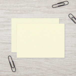 Light Yellow Mighty Business Card