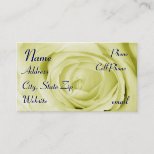 light yellow Profile Card
