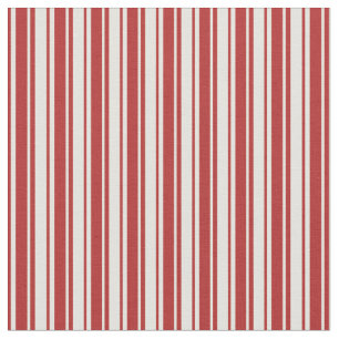 Light Yellow & Red Coloured Striped Pattern Fabric
