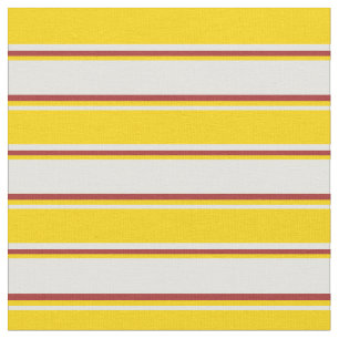 Light Yellow, Yellow, and Brown Coloured Lines Fabric