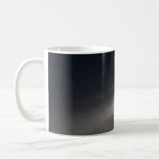 Lightbeam through the clouds  coffee mug