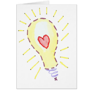 Lightbulb Bright Idea - Heart