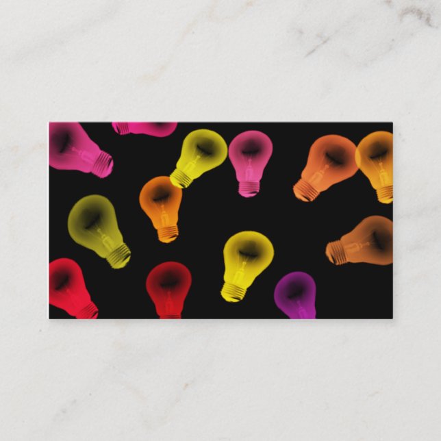 Lightbulb Business Card (Front)