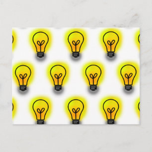 Lightbulbs Postcard