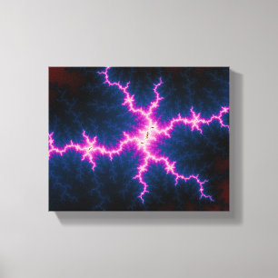 Lightcleave - Fractal Art Canvas Print