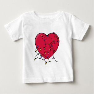 Lighted Heart Baby T-Shirt