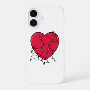 Lighted Heart iPhone 16 Case