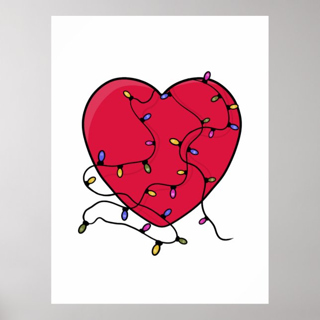 Lighted Heart Poster (Front)