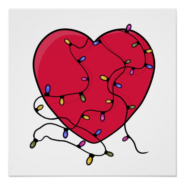 Lighted Heart Poster (Front)