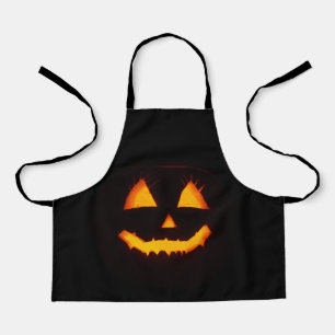 Lighted Jack O Lantern  Apron