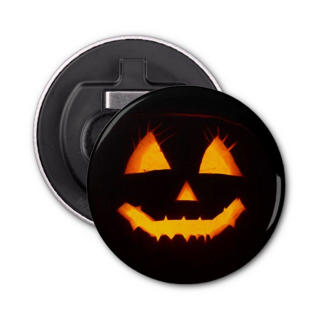 Lighted Jack O Lantern  Bottle Opener (Front)