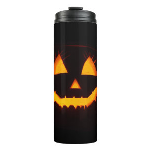 Lighted Jack O Lantern  Thermal Tumbler