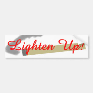 Lighten Up! Bumper Sticker