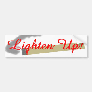 Lighten Up! Bumper Sticker
