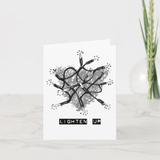 'Lighten Up I' Holiday Card