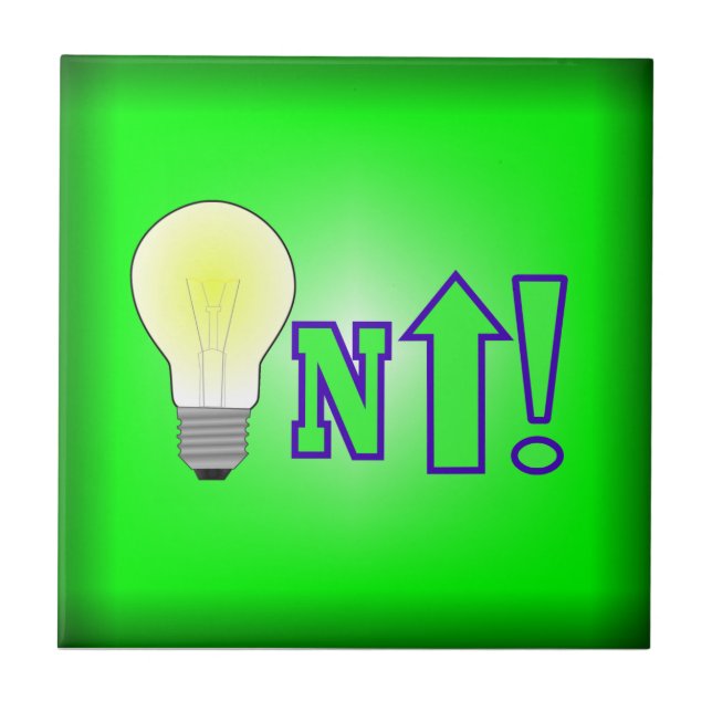 Lighten Up! Tile (Front)