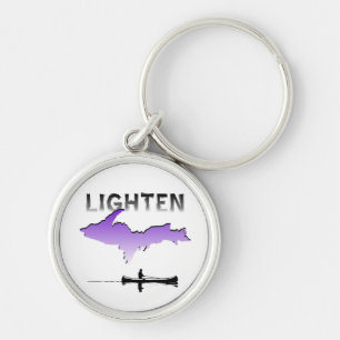 Lighten Up Yooper Key Chain