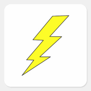 Lightning Bolt Stickers | Zazzle AU