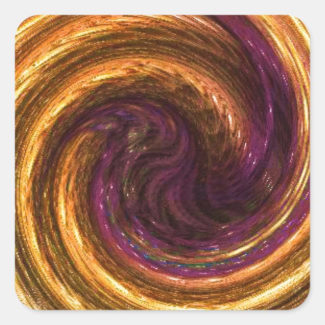 Lightening Square Sticker (Front)