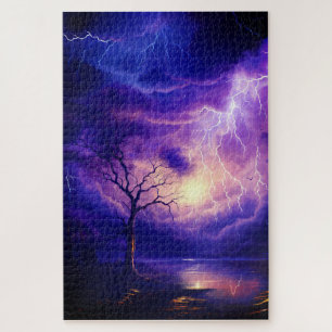 Lightening Storm Jigsaw Puzzle