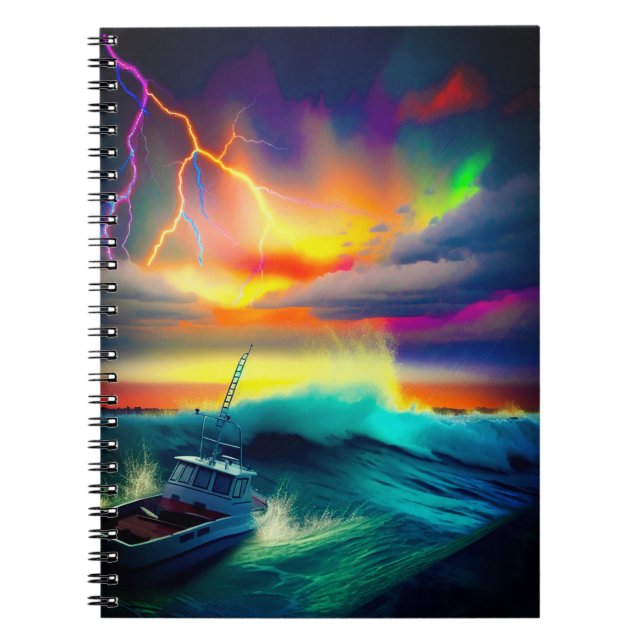 Lightening Storm Notebook (Front)