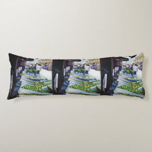 Lighter Side of Lavender Street, Singapore Body Cushion