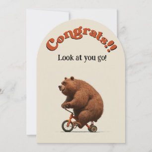 Lighthearted Congrats Invitation