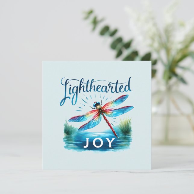 Lighthearted Joy - Artistic Dragonfly (Standing Front)
