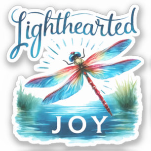 Lighthearted Joy - Artistic Dragonfly