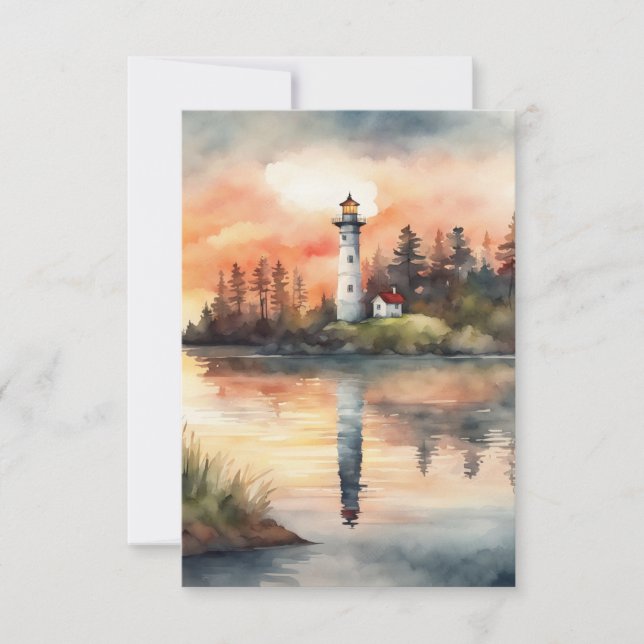 Lighthouse - 3 - Card (Front)