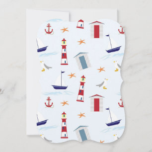 lighthouse 5x7 Invitation Bracket