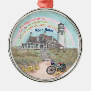 Lighthouse Acceptance  Metal Ornament