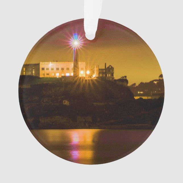 Lighthouse Alcatraz Ornament (Front)