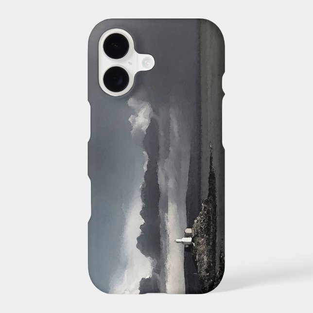 Lighthouse and storm clouds (Back)