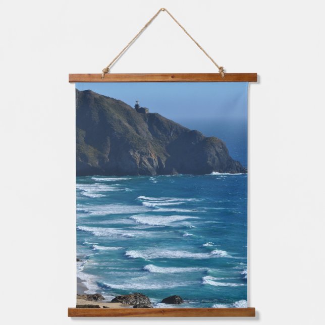 Lighthouse and the Sea Hanging Tapestry (Front)