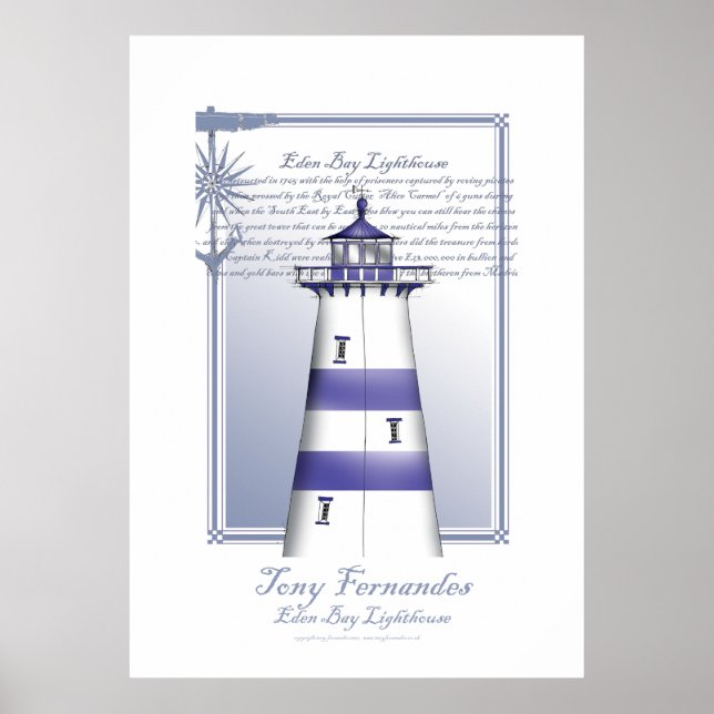 lighthouse art print no.5, tony fernandes (Front)