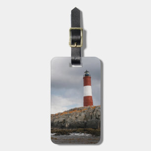 Lighthouse At Beagle Channel Luggage Tag