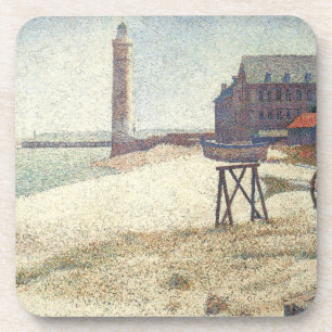 Lighthouse at Honfleur Coaster
