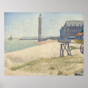 Lighthouse at Honfleur - Georges Seurat Fine Art Poster