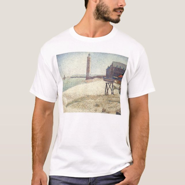 Lighthouse at Honfleur T-Shirt (Front)