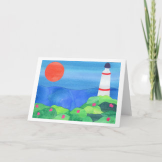 Lighthouse at Montauk Point Card