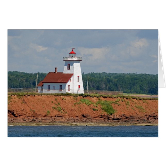 Lighthouse at North Umberland on Prince Edward (Front Horizontal)