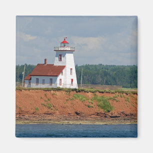 Lighthouse at North Umberland on Prince Edward Magnet