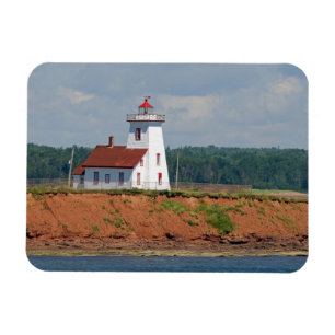 Lighthouse at North Umberland on Prince Edward Magnet