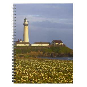 Lighthouse at Pigeon Point State Beach in San Notebook