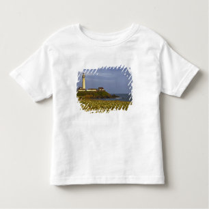 Lighthouse at Pigeon Point State Beach in San Toddler T-Shirt