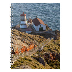 Lighthouse At Point Reyes National Seashore Notebook
