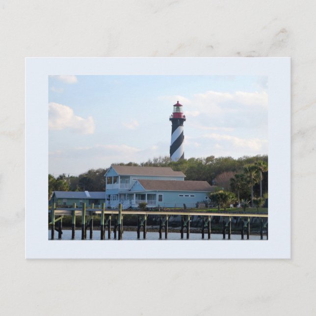 Lighthouse at St. Augustine 2 Postcard (Front)