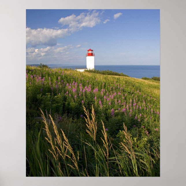 Lighthouse at St. Martins, New Brunswick, 2 Poster (Front)